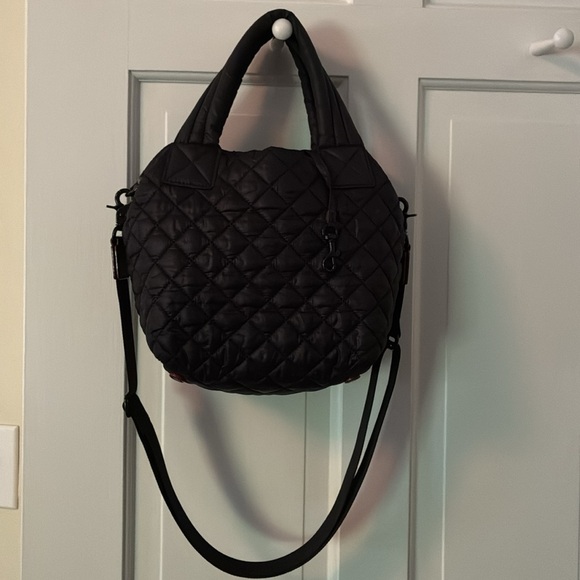 MZ Wallace Black Quilted Micro Cross Body Bag - Picture 5 of 11